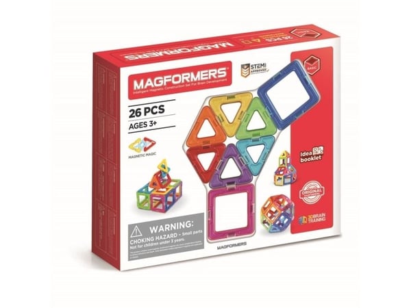 Magformers 701004, Rakennus, 3 vuosi/vuosia, Monivärinen, Metalli, Muovi