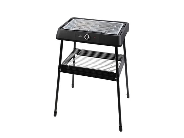 JATA JEBQ1001, 2200 W, Barbecue, Elektrisk, Grid, Sort, Rektangulær