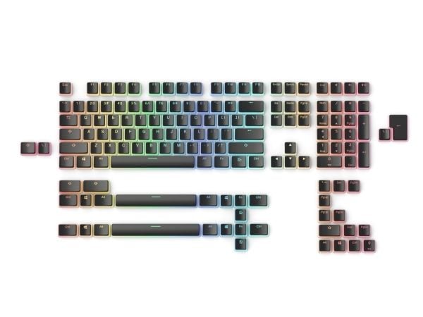 Glorious PC Gaming Race Aura V2, Tastaturtaster, Polybutylentereftalat (PBT), Sort