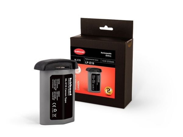 Hahnel HL-E19 (LP-E19), Canon, 3250 mAh, 10,8 V, Lithium-Ion (Li-Ion) Hahnel HL-E19 (LP-E19), Canon, 3250 mAh, 10,8 V, Lithium-Ion (Li-Ion)
