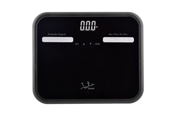 JATA 538, Elektronisk personvekt, 150 kg, 100 g, Sort, kg, lb, Rektangel JATA 538, Elektronisk personvekt, 150 kg, 100 g, Sort, kg, lb, Rektangel