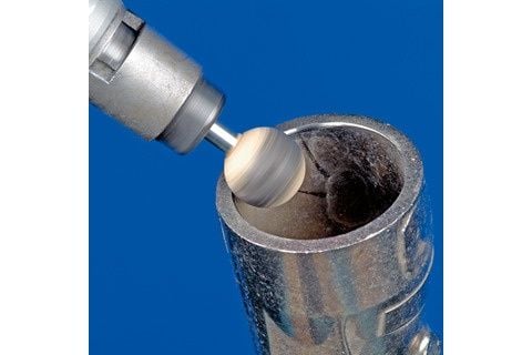 PFERD 41434212, Montert punkt, Aluminiumoksid, 38100 RPM, 6 mm, 10 stykker
