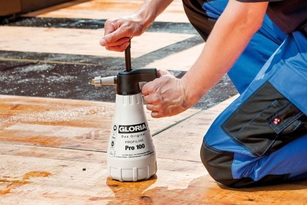 GLORIA Pro 100, Sort, Hvit, 1 l, Plast, 1 stykker, 1,3 l, 3 stang