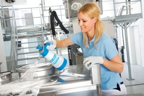GLORIA FoamMaster FM 10, Blå, Hvit, 1 l, Plast, 1 stykker, 1,55 l, 3 stang