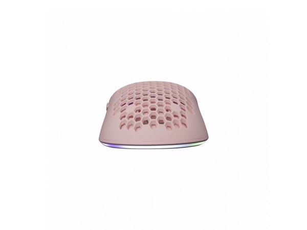 White Shark Galahad Pink, Ambidekstriøs, Optisk, USB Type-A, 7200 DPI, Rosa
