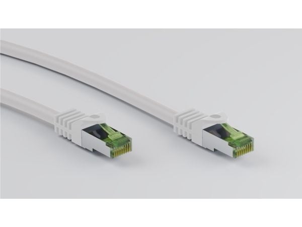 Goobay 61102, 0,25 m, Cat8.1, S/FTP (S-STP), RJ-45, RJ-45, Hvit