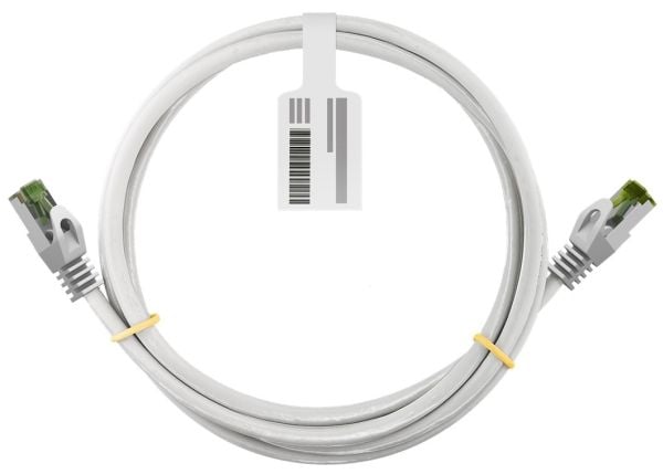Goobay 61102, 0,25 m, Cat8.1, S/FTP (S-STP), RJ-45, RJ-45, Hvit