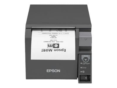 Epson TM-T70II (025C0): UB-E04 + Built-in USB, PS, Black, EU, Suoralämpö, Maksupäätetulostin, 180 x 180 DPI, 250 mm/s, 250 mm/s, ANK