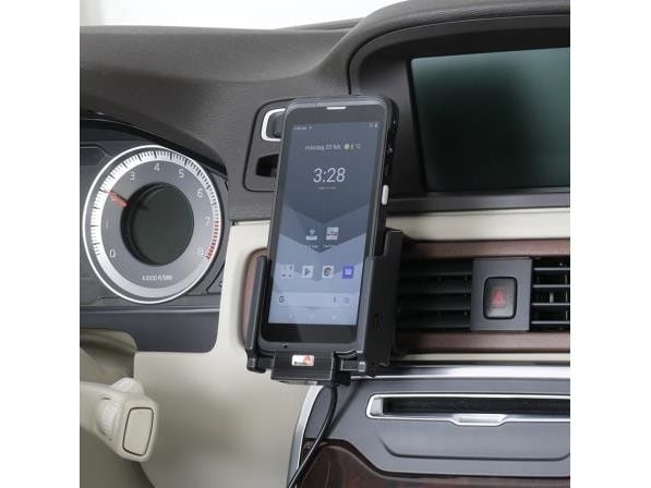 Brodit 713343, Mobile computer, Mobiltelefon/smarttelefon, Aktiv holder, Bil/innendørs, Sort