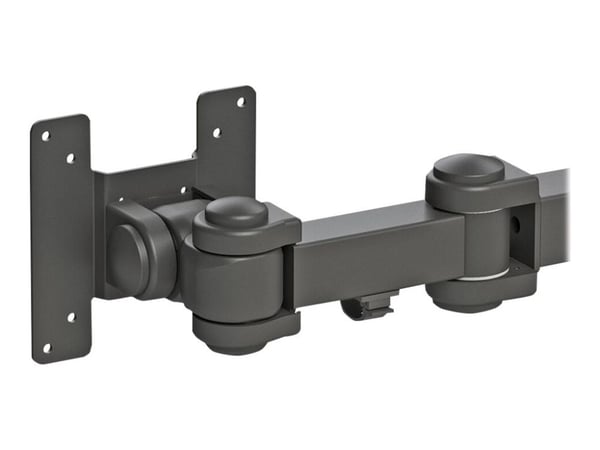 Neomounts FPMA-D960D - Monteringssett - full bevegelse - for 2 LCD-skjermer - svart - skjermstørrelse: 10"-27" - klemmemonterbar, skrivebordsmonterbar