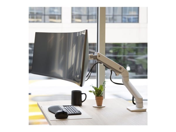 Ergotron HX - Monteringssett (leddarm, skrivebordsklemmemontering, forlengerarm, kausemontering, HD-svingtapp) - Konstant kraftteknologi - for LCD-...