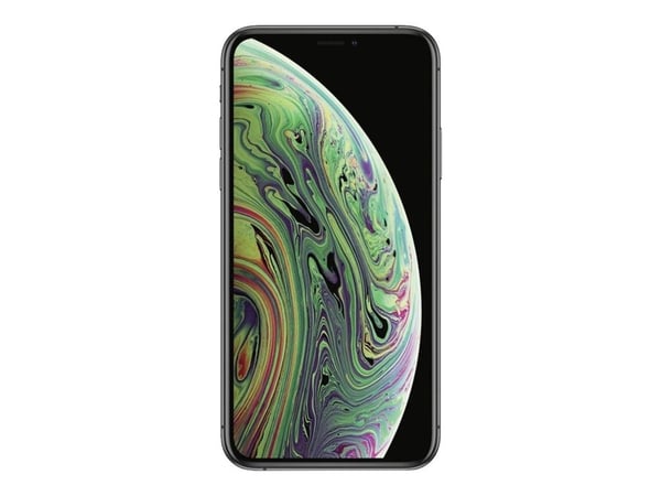Refurbished | Apple iPhone XS - 4G-älypuhelin - kaksi SIM-korttia - RAM 4 Gt / 256 Gt - OLED-skærm - 5,8" - 2436 x 1125 pikseliä - takakamera 12 MP...