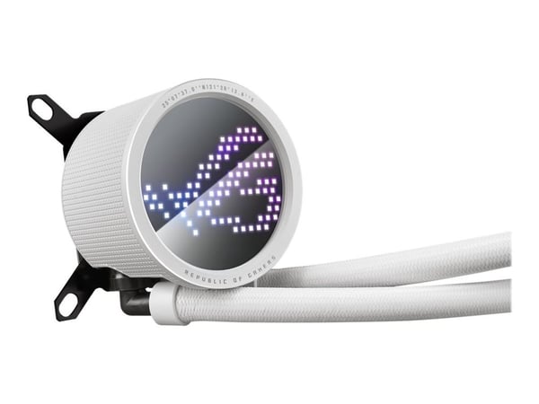 WAK Asus ROG RYUO III 240 ARGB White Edition -valkoinen versio