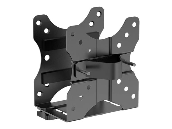 Multibrackets M Thin Client Holder - Monteringssett (holder, tynnklientfeste / CPU-holder) - for personlig datamaskin - stål, plastikk - svart