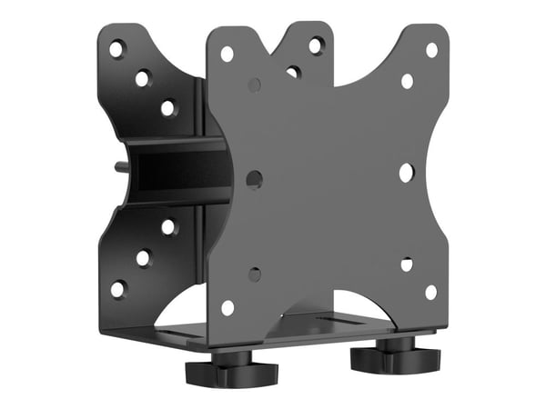 Multibrackets M Thin Client Holder - Monteringssett (holder, tynnklientfeste / CPU-holder) - for personlig datamaskin - stål, plastikk - svart