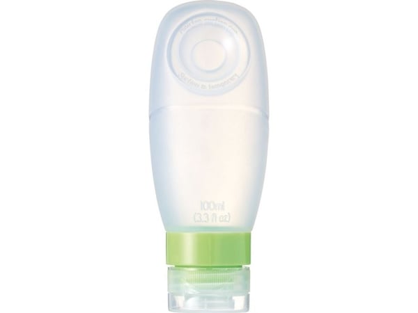 Go Travel Squeezy Bottles, Flaske, Blå, Grønn, Gjennomsiktig, Plast, Silikon, Monokromatisk, 100 ml, 150 mm