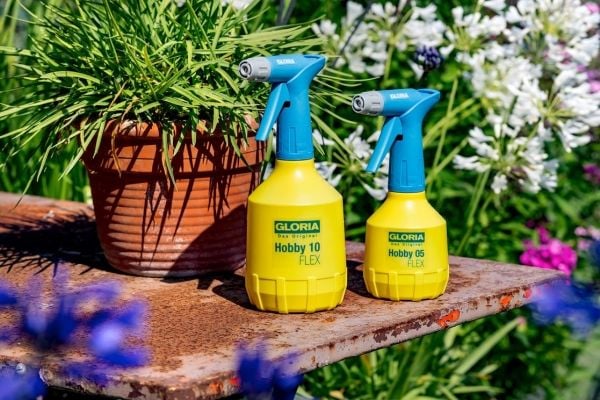 GLORIA Hobby 05 FLEX, Blå, Gult, 0,5 l, Plast, 1 stykker, 0,6 l