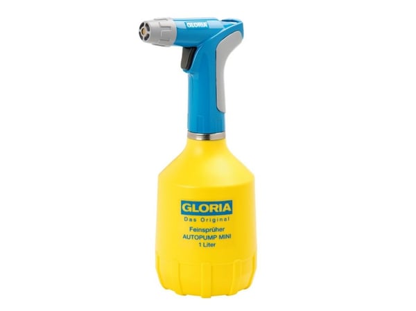 GLORIA AutoPump Mini, Sininen, Keltainen, 1 L, Muovi, 1 kpl, 1,1 L