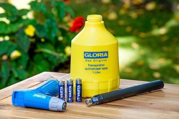 GLORIA AutoPump Mini, Blå, Gult, 1 l, Plast, 1 stykker, 1,1 l