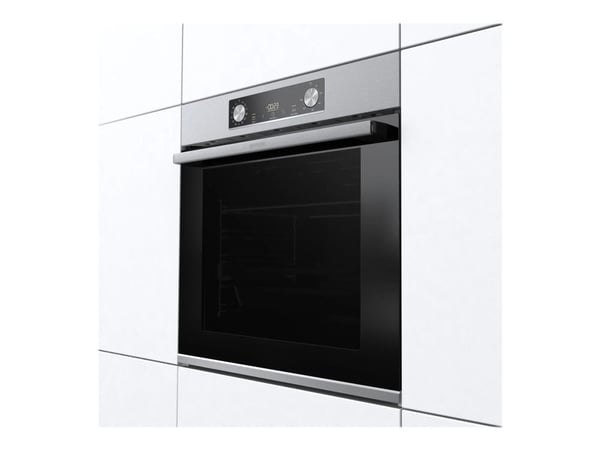 Gorenje Essential BOS6737E13X - Ugn - med ångfunktion - inbyggd - fördjupning - bredd: 56 cm - djup: 55 cm - höjd: 59 cm - med självrengöring - Kla...