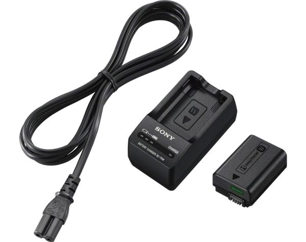 Sony ACC-TRW - Akkulaturi + verkkolaite + akku - Li-Ion - 1020 mAh - 1 x akkulaturi - 400 mA - Sony 2NP; Cyber-shot DSC-RX10; InfoLithium W-sarja N...