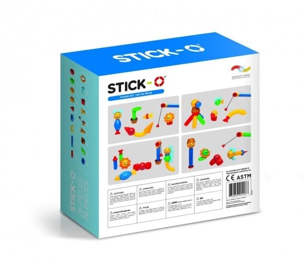 Magformers Stick-O fiskesett med magnetklosser 26 deler (005-902006)