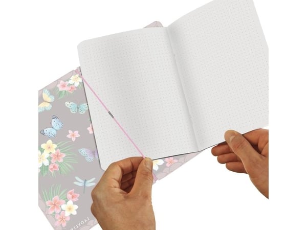 Herlitz my.book flex, Bilde, Flerfarget, A5, 40 ark, 80 g/m², Prikket rutenettpapir