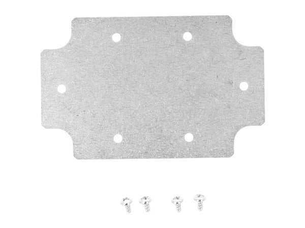 Hammond Electronics 1556CPL innervägg/plåt (L x B) 111 x 71 mm aluminium, 1 st