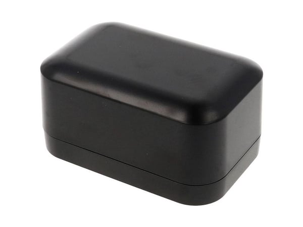 Hammond Electronics 1556CABK universalkabinett 120 x 80 x 60 ABS-plast flammehemmende sort 1 stk Hammond Electronics 1556CABK universalkabinett 120 x 80 x 60 ABS-plast flammehemmende sort 1 stk