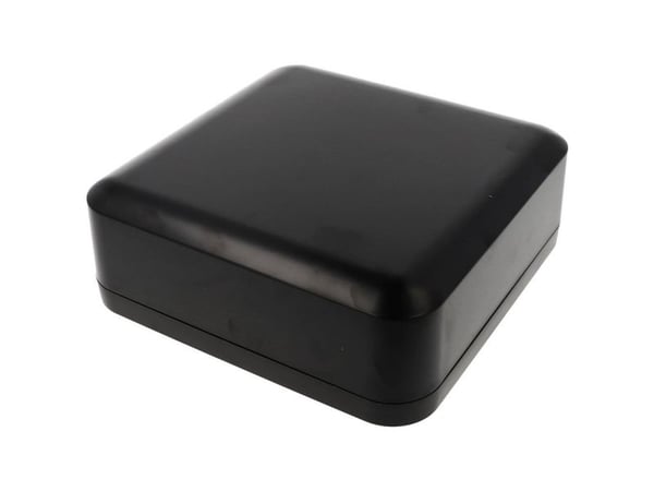Hammond Electronics 1556HABK universalkabinett 200 x 200 x 70 ABS-plast flammehemmende sort, 1 stk