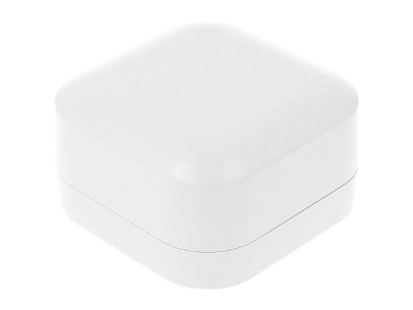 Hammond Electronics 1556BWH universalkabinett 80 x 80 x 45 ABS, flammehemmende hvit, 1 stk