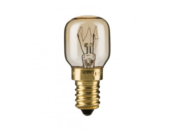 Paulmann 820.11, 25 W, E14, 1000 timer, Lysegul, 125 lm, Pæreformet