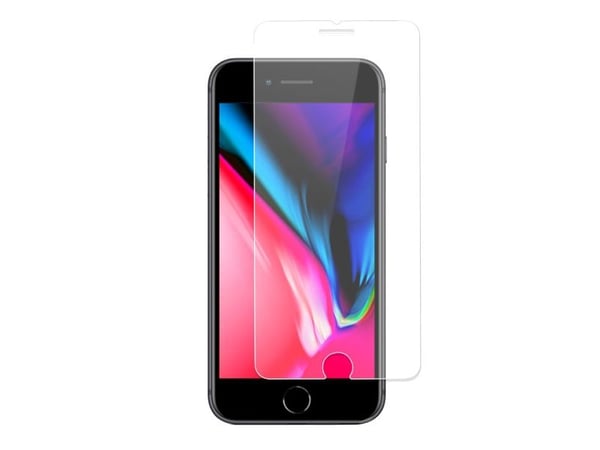 4smarts Second Glass X-Pro - Skjermbeskyttelse for mobiltelefon - glass - blank - for Apple iPhone 7, 8, SE (2nd generation)