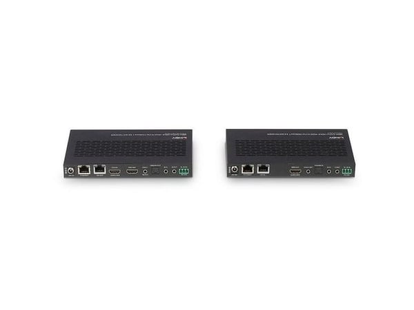 Lindy 38344, Sender og Mottaker, Koblet med ledninger (ikke trådløs), 100 m, Cat6a, 3840 x 2160 piksler, 60 Hz