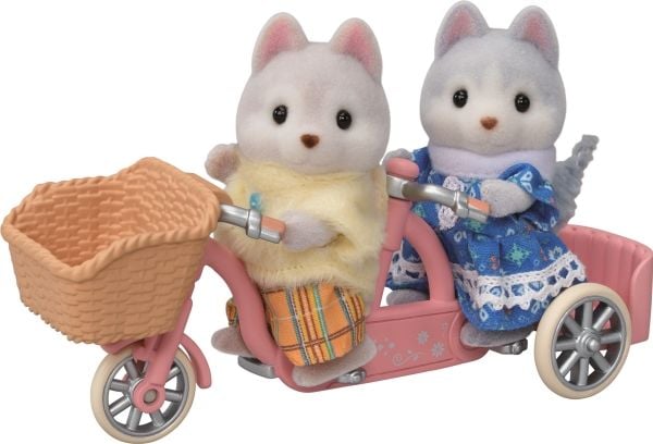 Sylvanian Families 5637 Tandem Cycling Playset