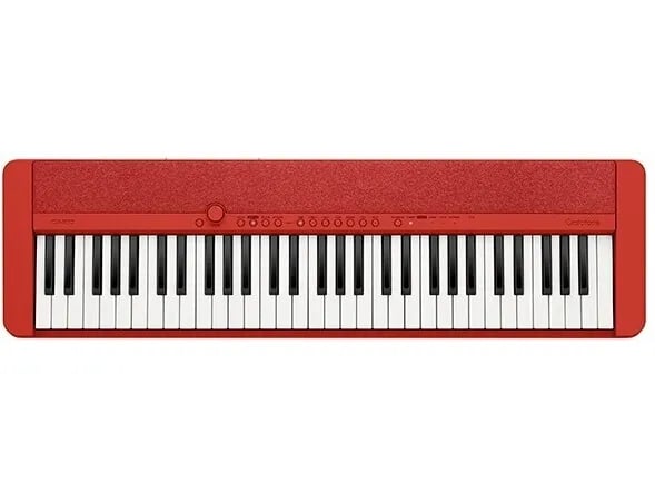Casio CT-S1, Digital synthesizer, Röd, AC, Batteri, AA, 4,5 kg