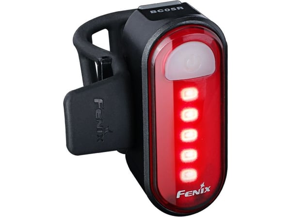 Fenix BC05RV2, Baklys, Rød, IP66, 180°, LED, Rød