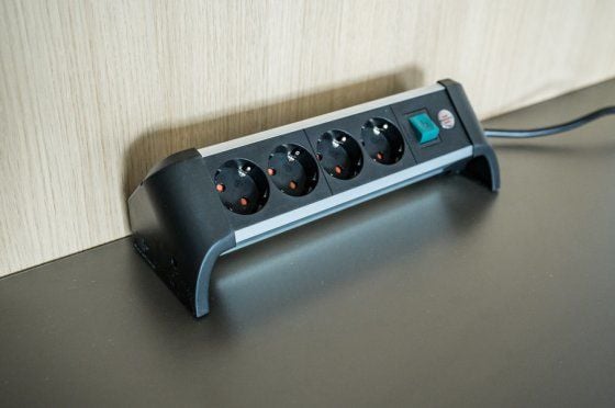 Brennenstuhl Power Strip ALU-Office-Line 4gang 1.8m