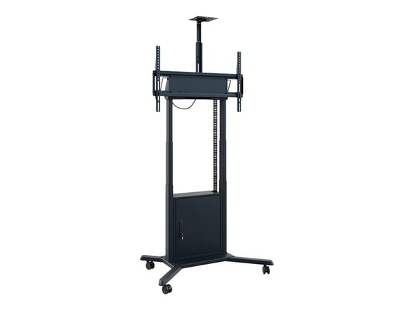 HAGOR HP Twin Lift M-B - Vogn - for flatpanel - svart - skjermstørrelse: 55"-86" - monteringsgrensesnitt: inntil 900 x 600 mm - for Cisco Webex Boa...