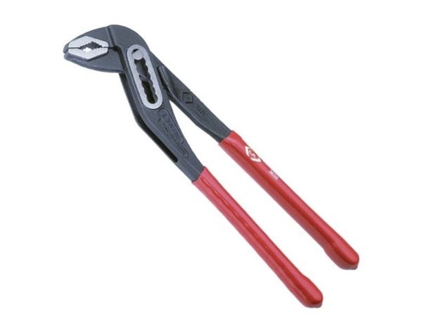 C.K Tools T3659A 240, Polygriptång, 3,2 cm, Kromvanadinstål, Röd, 25 cm