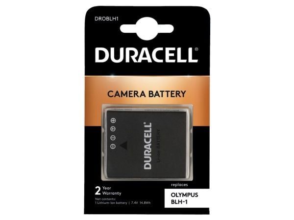 Batteri Duracell Duracell Olympus BLH-1 reservebatteri