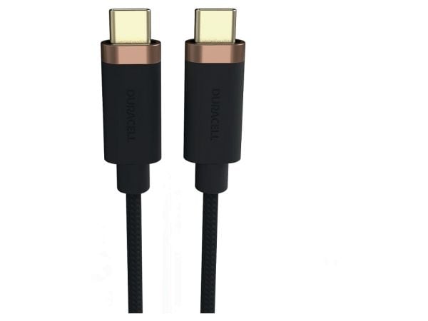 Duracell USB-C cable for USB-C 3.2 1m (Black)