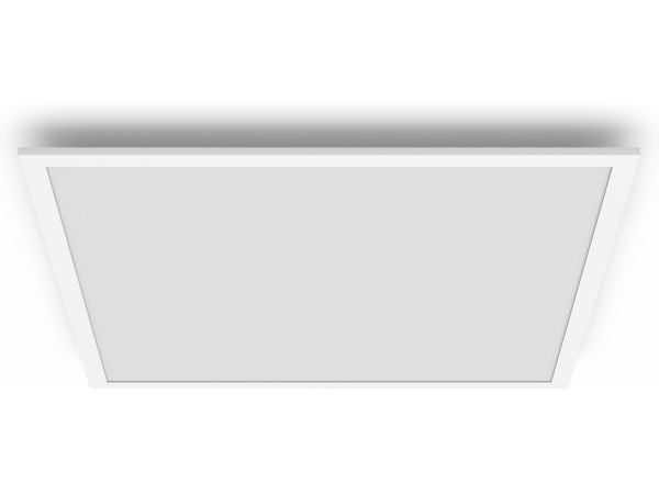 Philips Funksjonell Panel-taklampe, 36 W, kvadratisk, LED, Ikke-utskiftbare pærer, 3300 lm, IP20, Hvit