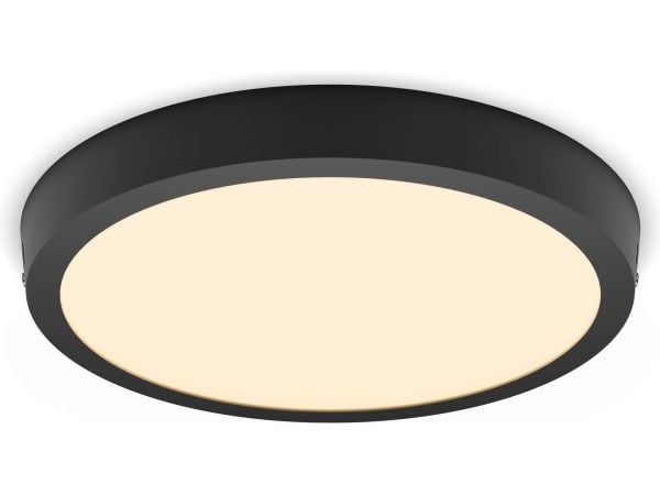 Philips Funksjonell Magneos-taklampe, 20 W, 286 mm, Overflateegnet, Ikke-utskiftbare pærer, LED, 2700 K, 1900 lm, Svart