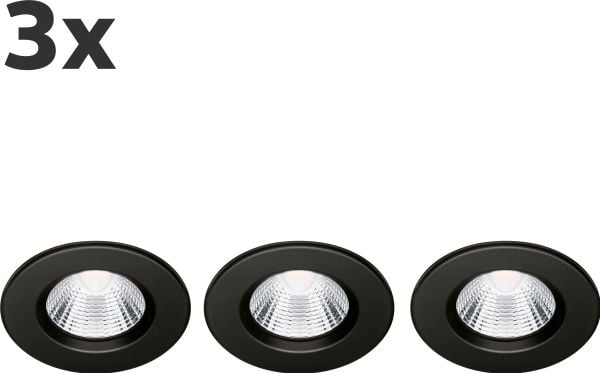 Philips Funksjonell Innfelt Dive-lampe, LED, 2700 K, 220-240 V, Svart
