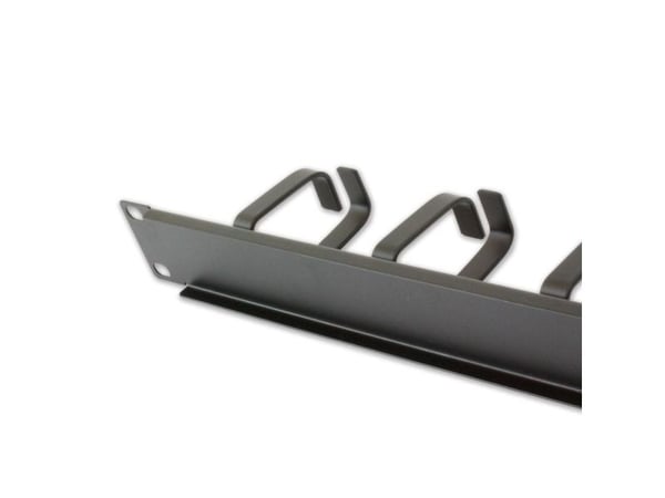 Techly I-CASE CABLE-BK5, Sort, 1U, 19", 48,3 cm (19"), 482,6 mm, 75 mm
