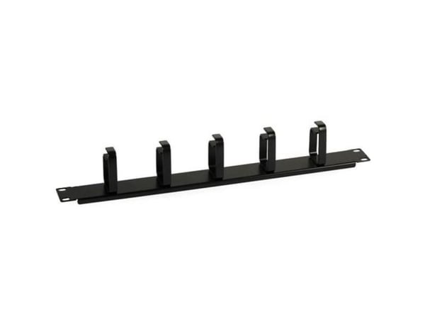 Techly I-CASE CABLE-BK5, Sort, 1U, 19", 48,3 cm (19"), 482,6 mm, 75 mm