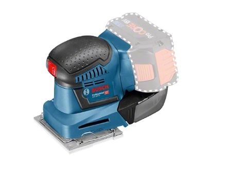 Bosch GSS 18V-10 Professional - Eksentersliper - trådløs - uten batteri - 18 V - SOLO
