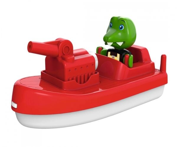 Aquaplay 8700000273, Båtlekesett, 3 år, Rød, Hvit