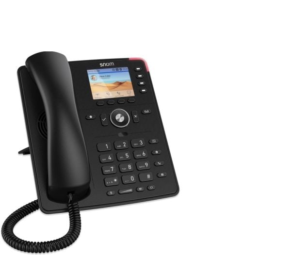 SNOM D713 VOIP-puhelin SIP Gigabit Musta
